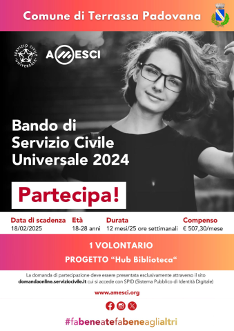 Bando di servizio civile universale